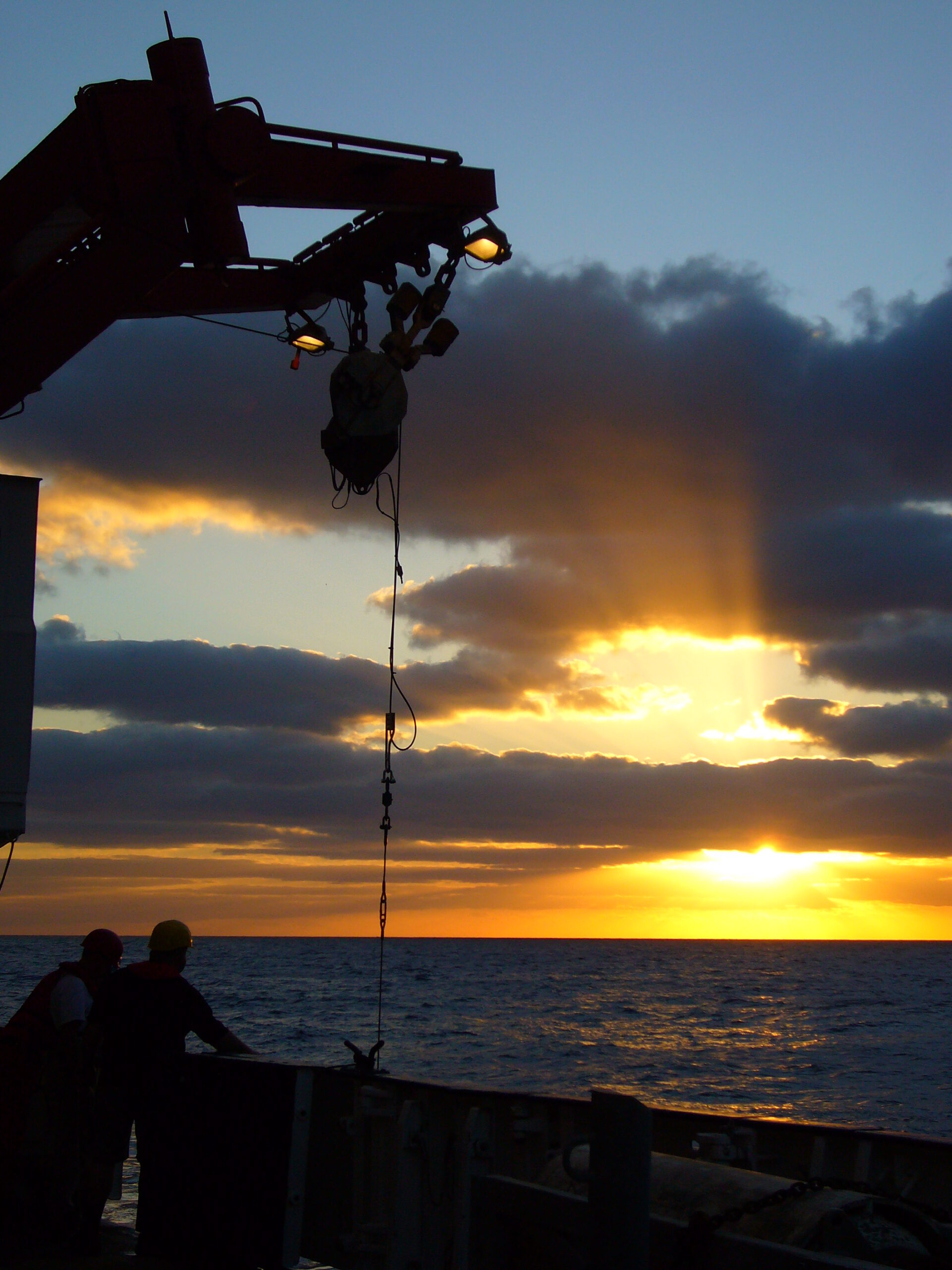 Investigacion marina, Oceanografia